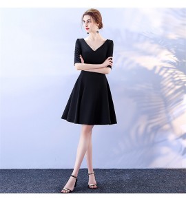少女禮服裙黑色派對短裙