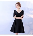 少女禮服裙黑色派對短裙