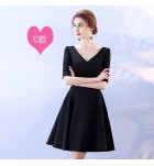 少女禮服裙黑色派對短裙