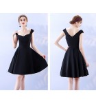 少女禮服裙黑色派對短裙