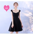 少女禮服裙黑色派對短裙