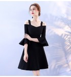 少女禮服裙黑色派對短裙