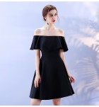 少女禮服裙黑色派對短裙