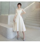 晚裝禮服圓領派對連身裙