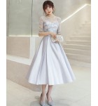 晚裝禮服圓領派對連身裙