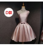 少女禮服裙粉色聚會短裙