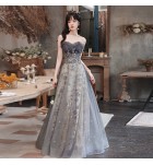女裝禮服裙抹胸宴會長裙