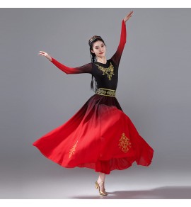 女裝民族舞蹈裙套裝