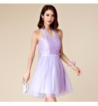 姊妹裙露肩宴會禮服連衣裙