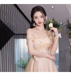 少女晚裝裙派對長款連身裙