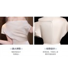 晚裝禮服香檳色緞面宴會長裙