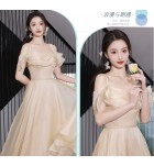 少女晚裝裙派對長款連身裙