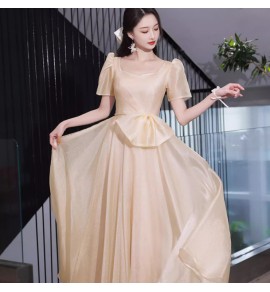 少女晚裝裙派對長款連身裙