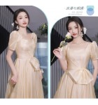 少女晚裝裙派對長款連身裙
