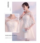 晚裝禮服圓領派對A字裙
