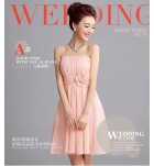 晚裝禮服裙粉紅色宴會短裙