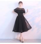 少女連身裙抹胸活動圓領披肩中長裙