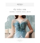 晚裝禮服裙性感抹胸露背魚尾長裙
