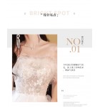 少女禮服裙羽毛抹胸不規則網紗裙襬