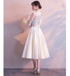晚裝禮服宴會中長款連身裙