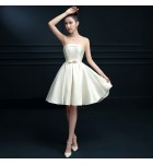 少女禮服裙抹胸收腰短裙