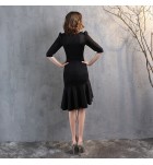 少女連身裙不規則禮服裙