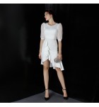 少女連身裙不規則禮服裙