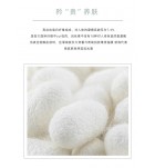 真絲連身裙V領印花綁帶收腰中長裙