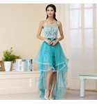 女裝抹胸連身裙燕尾禮服裙