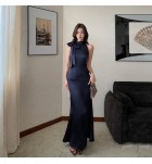 女裝套裝裙掛脖無袖上衣半身裙两件套