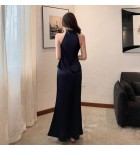 女裝套裝裙掛脖無袖上衣半身裙两件套