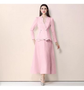 女裝裙西裝短外套半身裙兩件套套裝