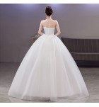 婚紗禮服抹胸齊地禮服裙