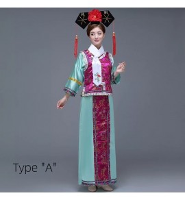 清朝女裝格格服飾演出服裝