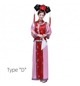 清朝女裝格格服飾演出服裝